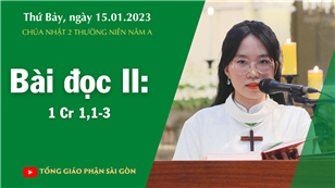 CN 2 TN năm A - Bài đọc II: 1 Cr 1, 1-3