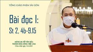 Mùng 3 Tết - Bài đọc I: St 2, 4b-9.15