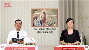 Thầy không một mình - Thứ Hai tuần 7 Phục sinh (Ga 16, 29-33)