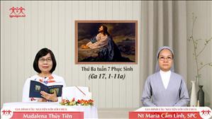 Con cầu nguyện cho họ - Thứ Ba tuần 7 Phục sinh (Ga 17, 1-11a)