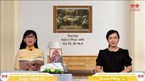 Gia đình cầu nguyện với Lời Chúa: Thứ Hai tuần 6 Phục sinh (Ga 15, 26-16,4)