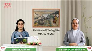 Tôi còn thiếu điều gì? - Thứ Hai tuần 20 mùa Thường niên (Mt 19, 16-22)