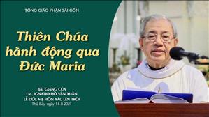 Đức Mẹ lên trời - Thiên Chúa hành động qua Đức Maria