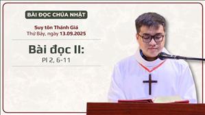 Bài đọc II: Pl 2, 6-11 | Lễ Suy tôn Thánh Giá