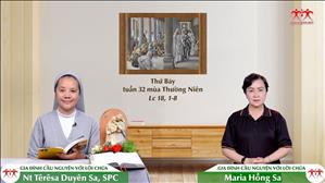 Kiên trì cầu nguyện - Thứ Bảy tuần XXXII Thường niên (Lc 18, 1-8)