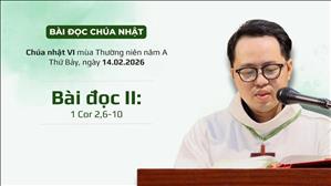 Bài đọc II: 1 Cor 2,6-10 | Chúa nhật VI TN năm A