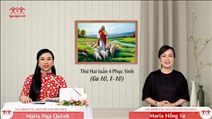 Tôi là cửa cho chiên - Thứ Hai tuần 4 Phục sinh (Ga 10, 1-10)