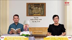 Gia đình cầu nguyện với Lời Chúa: Thứ Ba tuần 6 Phục sinh (Ga 16, 5-11)