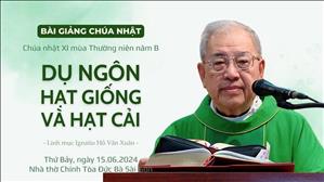 Dụ ngôn Hạt giống và Hạt cải - Lm Ignatio Hồ Văn Xuân | CN XI TN năm B