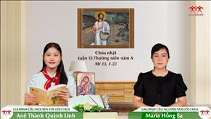 Gia đình cầu nguyện với Lời Chúa: Chúa nhật 15 Thường niên năm A (Mt 13, 1-23)