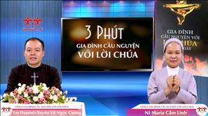 3 phút Gia đình cầu nguyện với Lời Chúa: Ngày 15 - 08 Lễ Đức Mẹ Lên Trời (Lc 1, 39-56)