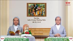 Con Đường Dẫn Đến Thiên Chúa - Thứ Bảy tuần XIX Thường niên (Mt 19, 13-15)