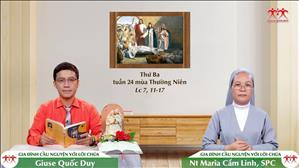 Niềm An Ủi - Thứ Ba tuần XXIV Thường niên (Lc 7, 11-17)