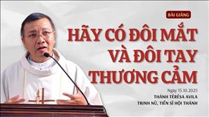 Hãy có đôi mắt và đôi tay thương cảm - Lm GB Phương Đình Toại, MI