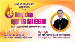 Đại hội Giới trẻ Giáo hạt Thủ Đức - Mùa Chay 2024 - ĐTGM Giuse Chia Sẻ | 15:30 ngày 17-3-2024