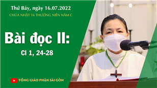 CN 16 TN năm C - Bài đọc II: Cl 1, 24-28