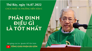 CN 16 TN năm C - Phân định điều gì là tốt nhất