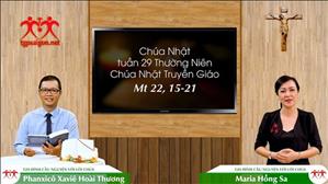 Gia đình cầu nguyện với Lời Chúa ngày 18-10-2020: Chúa nhật 29 mùa Thường niên - Khánh nhật Truyền giáo (Mt 22, 15-21)