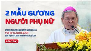 2 mẫu gương người phụ nữ - ĐGM Giuse Bùi Công Trác