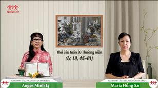 Nhà cầu nguyện - Thứ Sáu tuần 33 mùa Thường niên (Lc 19, 45-48)