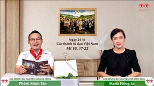 Gia đình cầu nguyện với Lời Chúa: Các thánh tử đạo Việt Nam