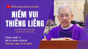 Niềm vui thiêng liêng - Lm Ignatio Hồ Văn Xuân | CN 3 MV năm B