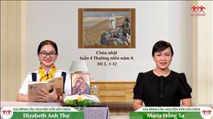 Gia đình cầu nguyện với Lời Chúa: Chúa nhật 4 mùa Thường niên năm A (Mt 5, 1-12)
