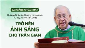 Trở nên ánh sáng cho trần gian - Lm Ignatio Hồ Văn Xuân | CN II TN năm A