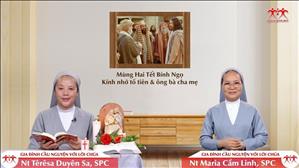 Mùng Hai Tết Bính Ngọ - Kính nhớ tổ tiên & ông bà cha mẹ | Gia đình cầu nguyện với Lời Chúa