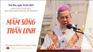 TGPSG Bài giảng ngày 16-4-2022: Canh thức Vượt qua lúc 20:00 tại Nhà thờ Chính tòa Đức Bà
