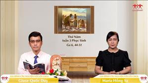 Món Quà Sự Sống - Thứ Năm tuần III Phục sinh (Ga 6, 44-51)