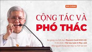Cộng tác và phó thác - Lm Phanxicô Xaviê Bảo Lộc | Thứ Sáu tuần II Phục sinh