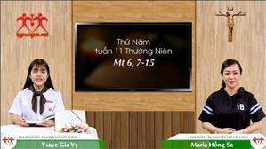 Gia đình cầu nguyện với Lời Chúa: Thứ Năm tuần 11 Thường Niên (Mt 6, 7-15)