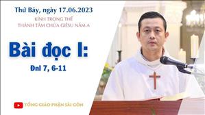 Bài đọc I: Đnl 7, 6-11 - KTT Thánh Tâm Chúa Giêsu