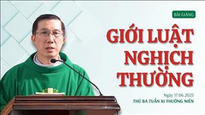 Giới luật nghịch thường - Lm Giuse Đặng Chí Lĩnh | Thứ Ba tuần XI Thường niên