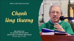 Chúa nhật 16 TN năm B - Chạnh lòng thương