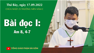 CN 25 TN năm C - Bài đọc I: Am 8, 4-7