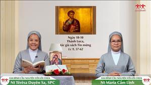 Gia đình cầu nguyện với Lời Chúa: Thánh Luca, tác giả sách Tin mừng (Lc 10, 1-9)