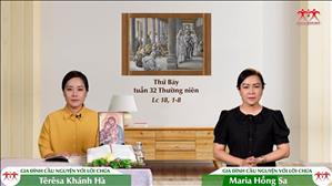 Gia đình cầu nguyện với Lời Chúa: Thứ Bảy tuần 32 Thường niên (Lc 18, 1-8)