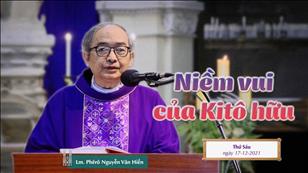 TGPSG Bài giảng: ngày 17-12-2021 tại Nhà thờ Chính tòa Đức Bà