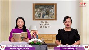 Gia đình cầu nguyện với Lời Chúa: Thứ Sáu sau Lễ Tro (Mt 9, 14-15)