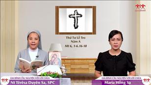 Gia đình cầu nguyện với Lời Chúa: Thứ Tư Lễ Tro (Mt 6, 1-6.16-18)