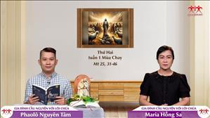 Diện Mạo Của Chúa - Thứ Hai tuần I mùa Chay (Mt 25, 31-46)