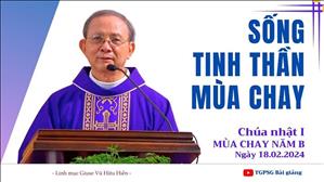 Sống tinh thần mùa Chay - Lm Giuse Vũ Hữu Hiền | CN I MC năm B