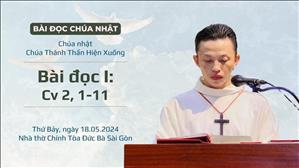 Bài đọc I: Cv 2, 1-11 - CN Chúa Thánh Thần Hiện Xuống