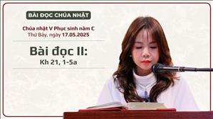 Bài đọc II: Kh 21, 1-5a - CN V PS năm C