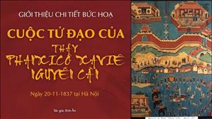 Bức hoạ cuộc tử đạo của thầy Phanxicô Xaviê Nguyễn Cần, ngày 20-11-1837 tại Hà Nội