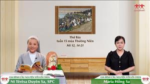 Tình Yêu Của Thiên Chúa - Thứ Bảy tuần XV Thường niên (Mt 12, 14-21)