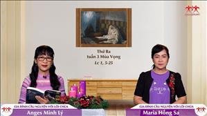 Tin Tương và Cậy Trông - Ngày 19 tháng 12 (Lc 1, 5-25)