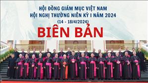 Biên Bản Hội Nghị Thường Niên Hội Đồng Giám Mục Kỳ I năm 2024